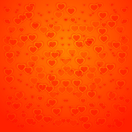 Background with hearts, vectorのイラスト素材