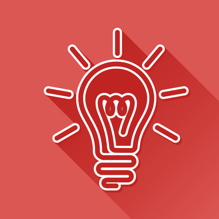 Bulb symbol, vectorのイラスト素材