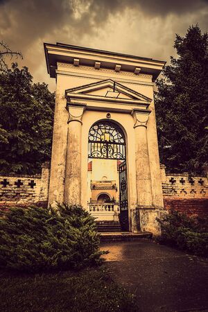 Passage to the hunted castleの写真素材