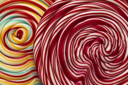 Swirly lollipop backgroundの写真素材