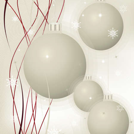 Christmas background, vectorのイラスト素材