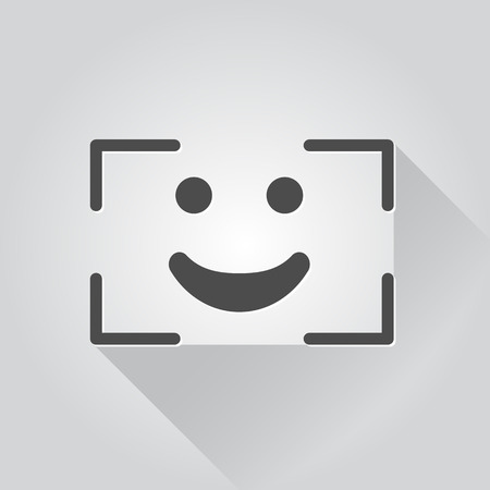 Selfie. symbol, vectorのイラスト素材