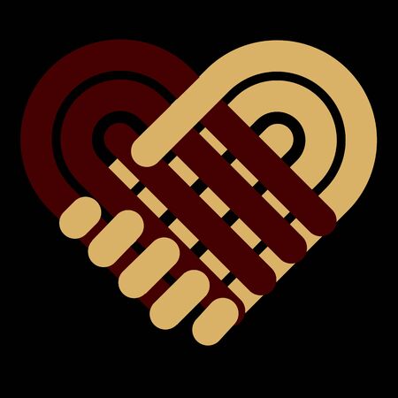 hand shakeのイラスト素材