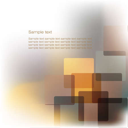 Colorful Abstract Card, vectorのイラスト素材