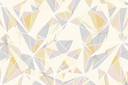 Abstract colorful triangular background, vector