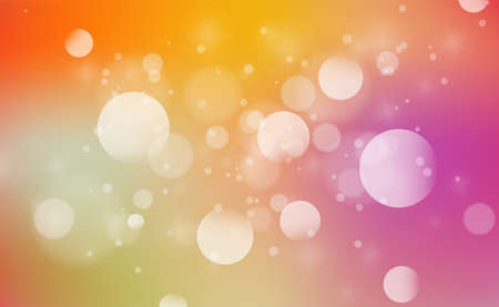 Beautiful colorful abstract bokeh blur backgroundの写真素材