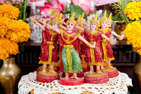 thai deity statueの写真素材