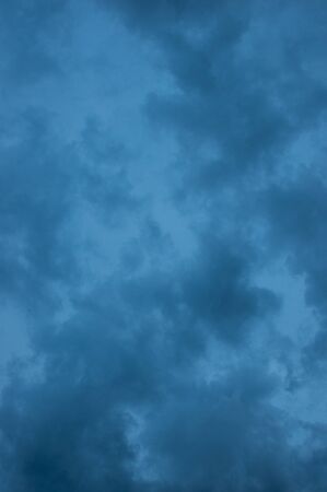 cloud in dark sky