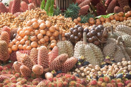 large group of fruitsの写真素材