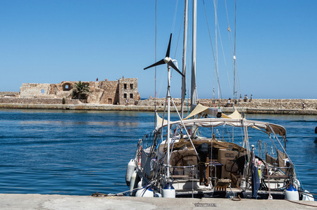 Chania CIty Greece Creteのeditorial素材