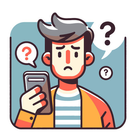 illustration of forgetting passwordのイラスト素材