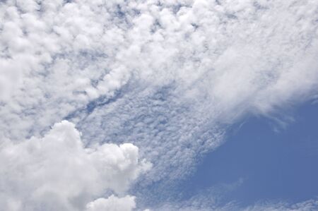 Puffy clouds 