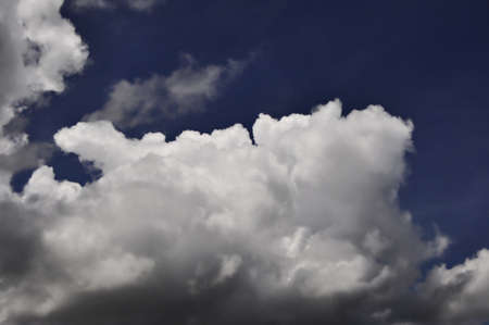 Summer sky and clouds の写真素材
