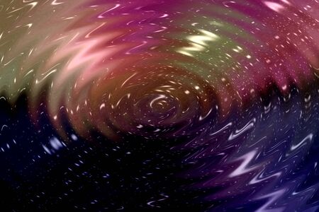 Beautiful Galaxy waves and stars 