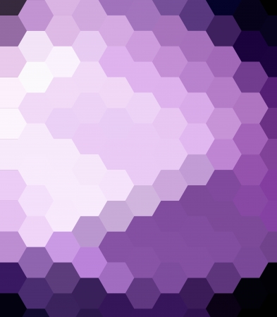 Purple Mosaic Hexagon Abstract Background For Design