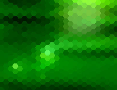 Green Light Abstract Hexagon Background For Designの写真素材