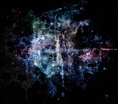 Abstract Grunge Textured Background の写真素材