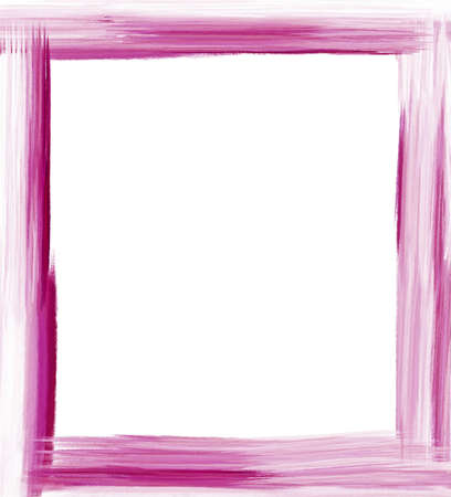 Purple painted frameの写真素材