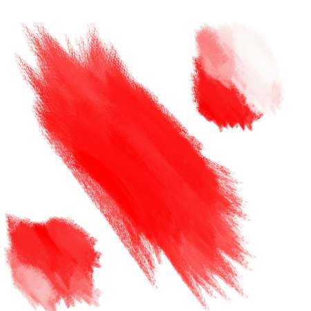 paint brush texture spot blotch isolated の写真素材