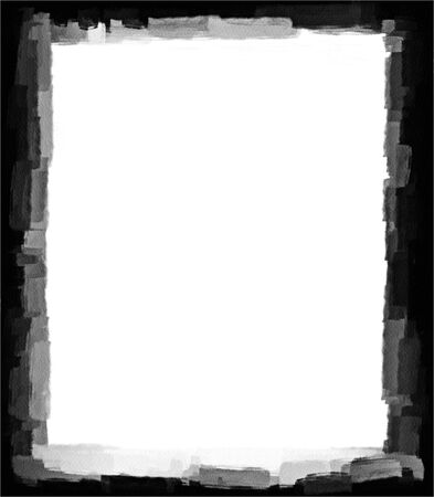 Computer designed grunge border or frameの写真素材