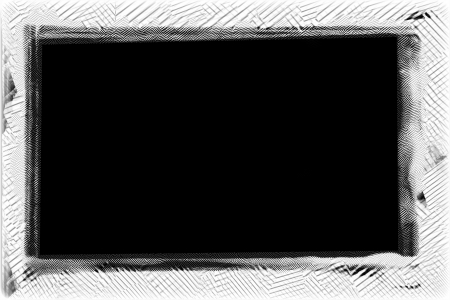 Computer designed grunge border or frameの写真素材