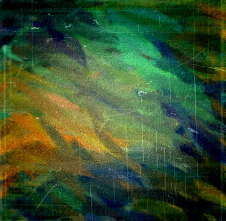 green yellow grunge texture art background 