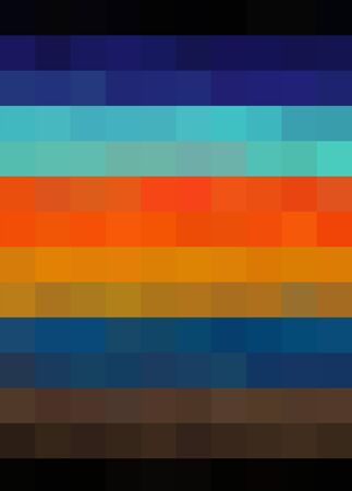 multi-color square cubism art backgroundの写真素材