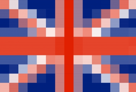 Abstract cubism art background