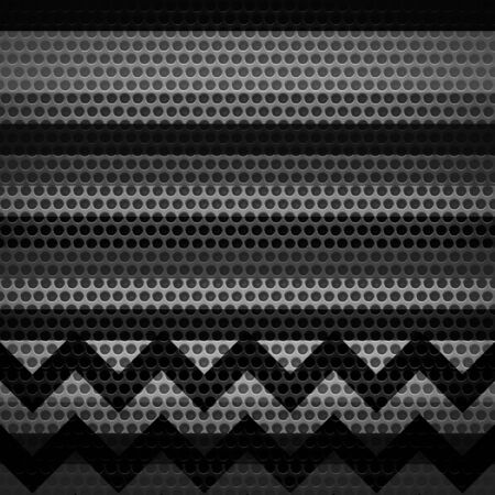 Dark Striped Steel Metal Hole Texture Background