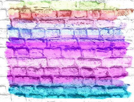 art abstract grunge brick wall graphic textureの写真素材