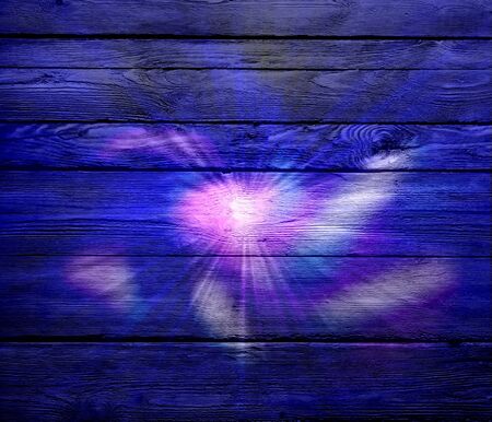 Blue wood texture backgroundの写真素材