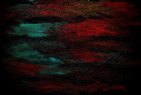 dark colored leather texture backgroundの写真素材