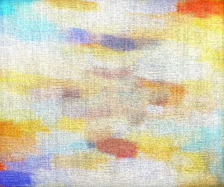 Abstract painted background on canvasの写真素材