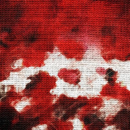 Brush Painted Burlap Linen Rustic Jute Backgroundの写真素材