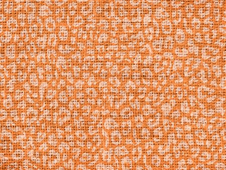 Animal Skin Print Pattern Burlap Rustic Jute Background