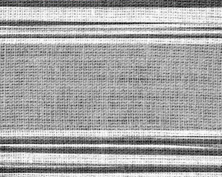 Burlap Fabric Textured with Paint Brush Stroke Backgroundの写真素材