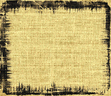 old grunge burlap textured backgroundの写真素材