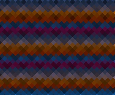 Colorful diamond seamless mosaic background