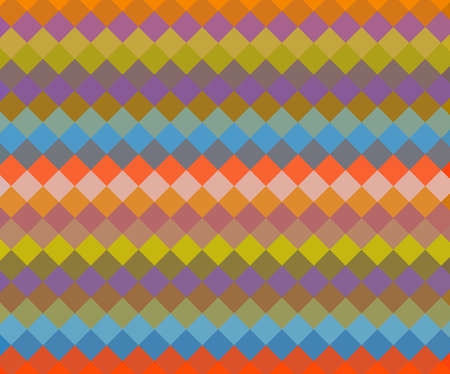 Colorful diamond seamless mosaic backgroundの写真素材