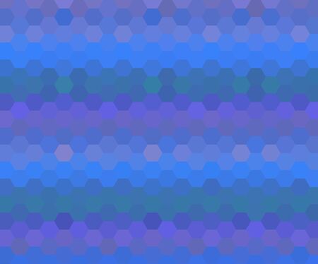 blue background consisting of hexagons