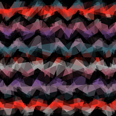 Abstract colorful background in the style of cubism