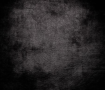 Grunge background of dark liver leather textureの写真素材