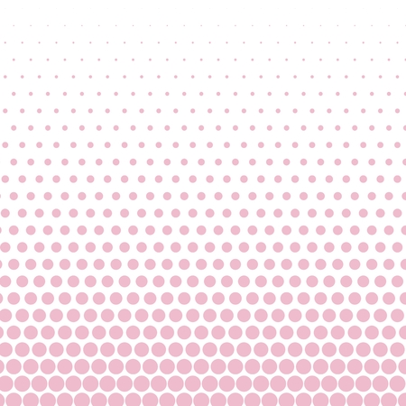 Cameo pink polka dot on white backgroundの写真素材