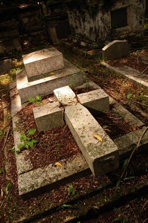 Old Grave Yardの写真素材