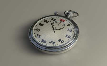 Stopwatch - a device for time secondsの写真素材