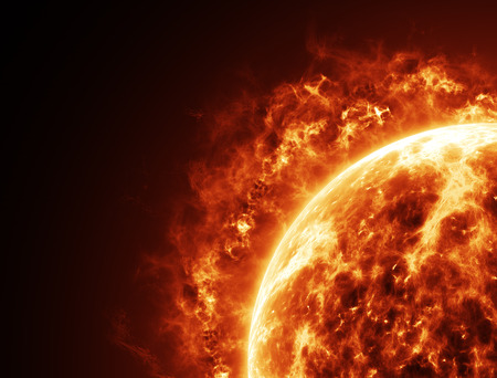 the outer body of the sun being in the ring of fire