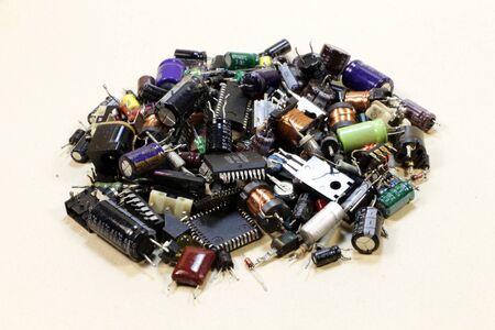 A set radio componentsの写真素材