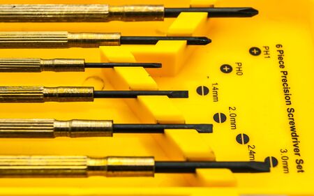 six piece Precise screwdriver set.tool set.