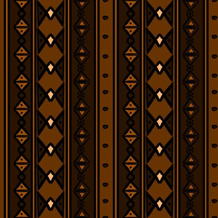 Vector tribal pattern with cultural ethnic hand drawn african style. Good for your textile fashion wrapping and print.のイラスト素材