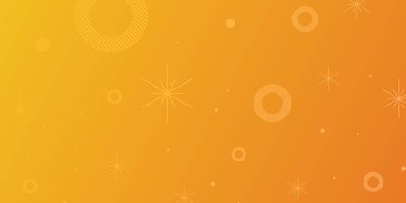 Gradient geometric shape background with dynamic circle abstractのイラスト素材